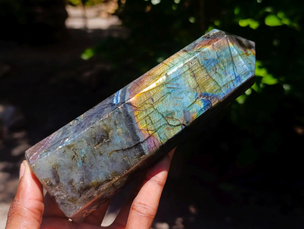 Polished Labradorite Display Crystals x 3 From Madagascar