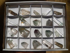 Polished Clear Quartz Crystals with Inclusions x 24 From Mandoto, Madagascar