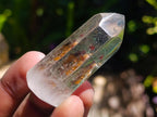 Polished Clear Quartz Crystals with Inclusions x 24 From Mandoto, Madagascar