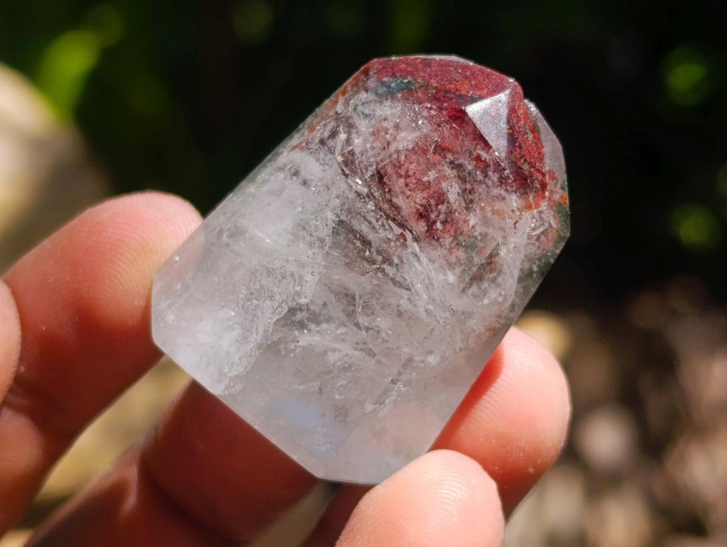 Polished Clear Quartz Crystals with Inclusions x 24 From Mandoto, Madagascar