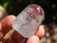 Polished Clear Quartz Crystals with Inclusions x 24 From Mandoto, Madagascar