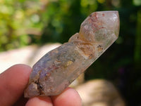 Polished Clear Quartz Crystals with Inclusions x 24 From Mandoto, Madagascar