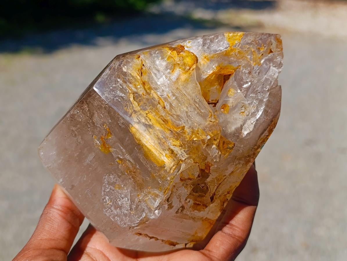 Polished Smokey Quartz Crystal x 1 From Madagascar
