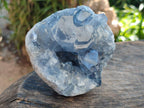 Natural Blue Celestite Specimens x 2 From Sakoany, Madagascar