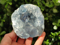 Natural Blue Celestite Specimens x 2 From Sakoany, Madagascar