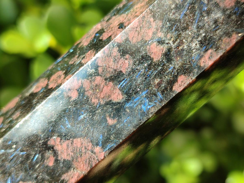 Polished Blue Speck Iolite Water Sapphire Display Crystals x 3 From Ambatofinandrahana, Madagascar