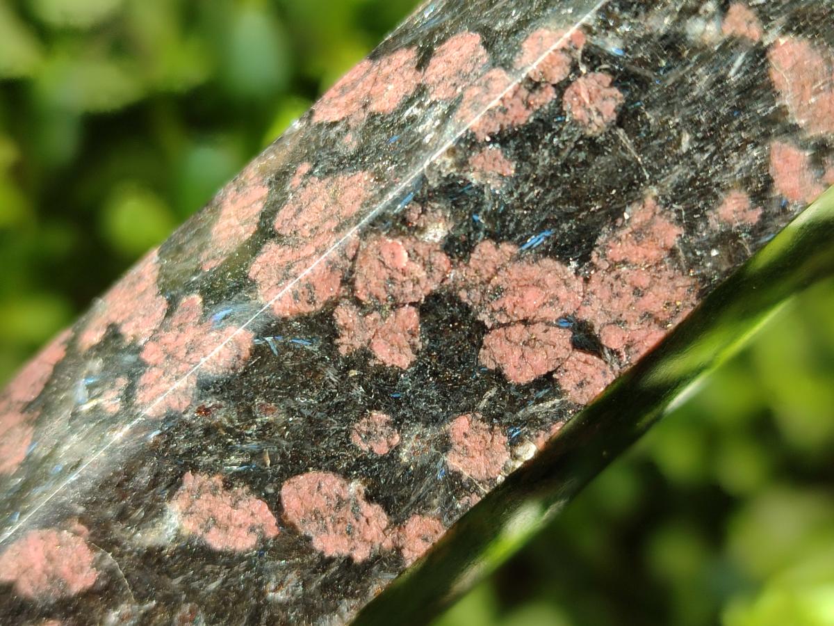 Polished Blue Speck Iolite Water Sapphire Display Crystals x 3 From Ambatofinandrahana, Madagascar
