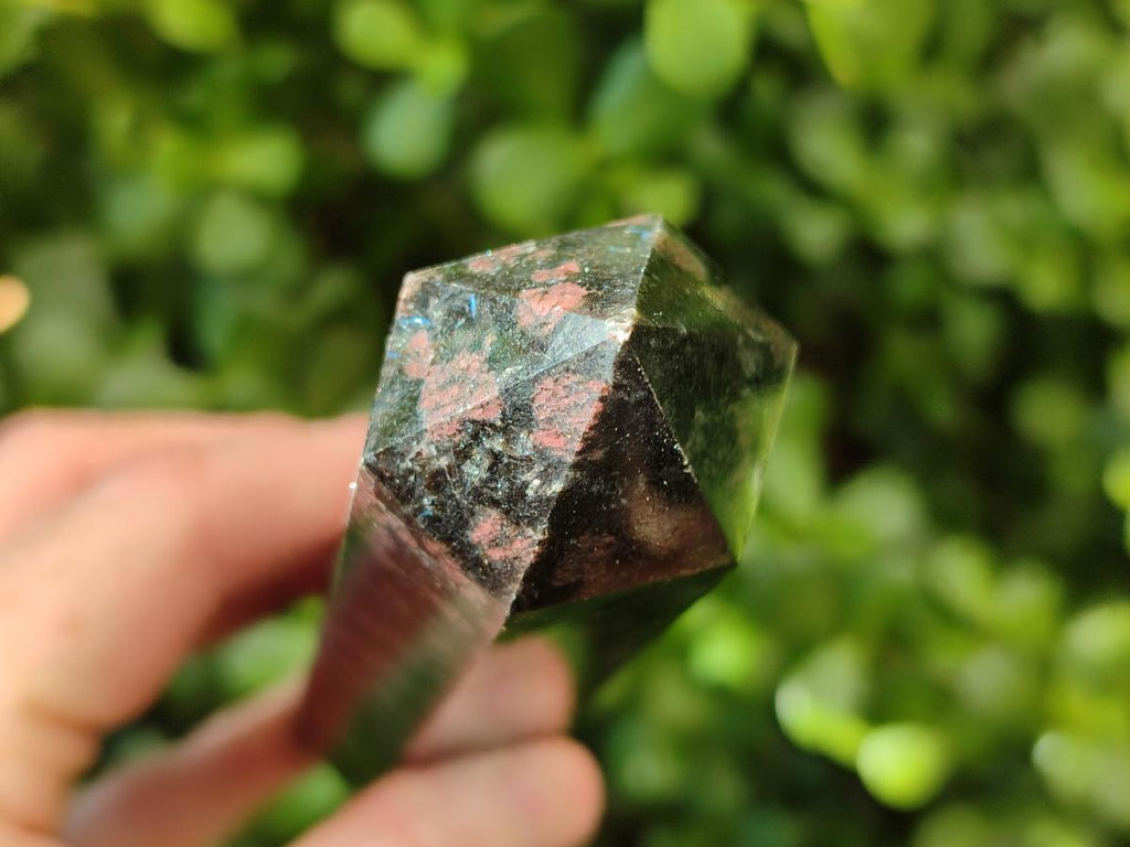 Polished Blue Speck Iolite Water Sapphire Display Crystals x 3 From Ambatofinandrahana, Madagascar