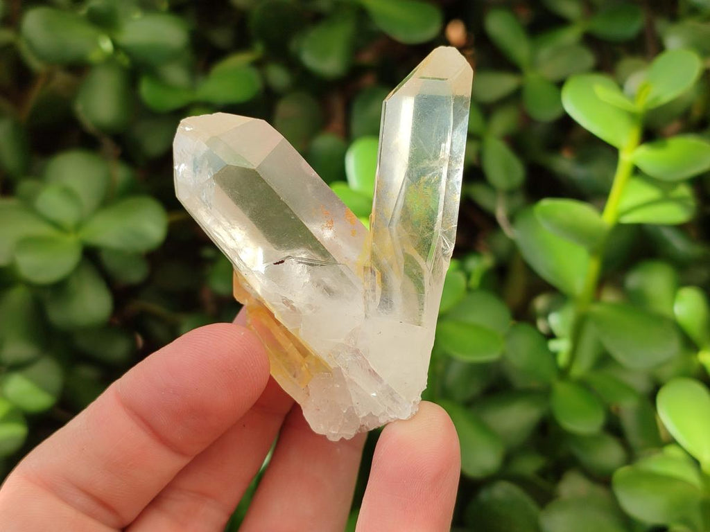 Natural Clear Quartz Clusters x 35 From Madagascar