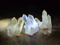 Natural Clear Quartz Clusters x 35 From Madagascar