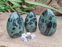 Polished Stromatolite Standing Free Forms x 3 From Katsepy, Madagascar