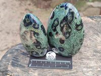 Polished Stromatolite Standing Free Forms x 3 From Katsepy, Madagascar