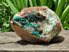 Natural Large Dioptase Specimen x 1 From Kaokoveld Namibia