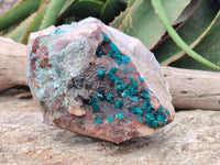 Natural Large Dioptase Specimen x 1 From Kaokoveld Namibia