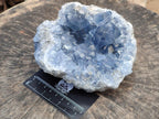 Natural Blue Celestite Specimens x 2 From Sakoany, Madagascar