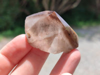 Polished Smokey Quartz Crystal Terminations x 20 From Madagascar