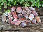 Polished Red Shashe River Agate Nodules x 48 From Shashe River, Zimbabwe