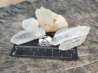 Natural Clear Quartz Clusters x 35 From Madagascar