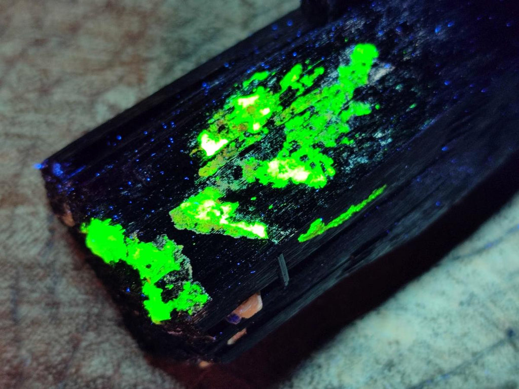 Natural Schorl Black Tourmaline Specimens x 6 From Erongo, Namibia