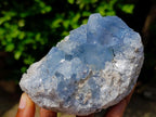 Natural Blue Celestite Specimens x 2 From Sakoany, Madagascar