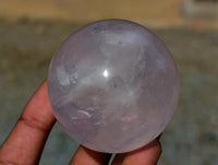 Polished Star Rose Quartz Spheres x 5 From Madagascar