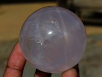 Polished Star Rose Quartz Spheres x 5 From Madagascar