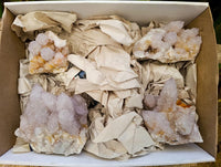 Natural Lilac Amethyst Spirit Clusters x 4 From Boekenhouthoek, South Africa