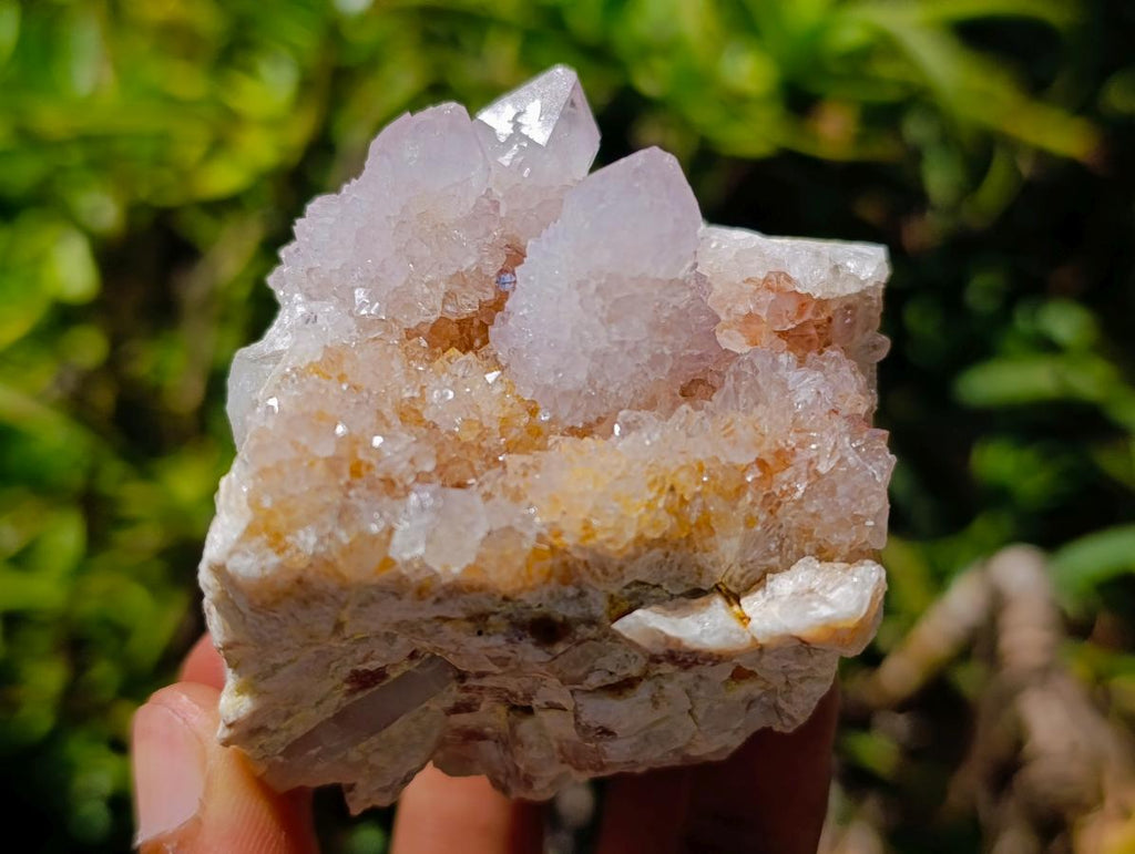 Natural Lilac Amethyst Spirit Clusters x 4 From Boekenhouthoek, South Africa