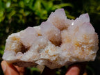 Natural Lilac Amethyst Spirit Clusters x 4 From Boekenhouthoek, South Africa