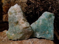 Natural Cobbed Aquamarine Specimens x 27 From Northern Cape, South Africa