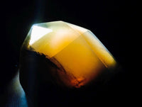 Polished Smokey Window Quartz Crystals x 4 From Madagascar