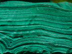 Natural Botryoidal Malachite Specimens x 4 From Congo