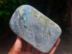 Polished Rare Purple Sunset Labradorite Standing Free Forms x 3 From Madagascar