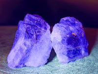 Natural Watermelon Fluorite Cobbed Specimens x 24 From Uis, Namibia