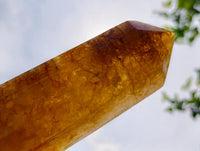 Polished Golden Healer Quartz Crystals x 2 From Ambatofinandrahana, Madagascar