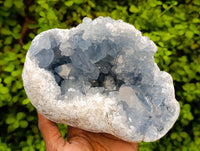 Natural Large Blue Celestite Geode Specimen x 1 From Sakoany, Madagascar