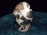 Polished Septerye Sauvage "Dragons Egg" Geode Standing Free Form x 1 From Mahajanga, Madagascar