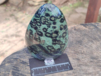 Polished Mixed Stromatolite Sphere and Standing Free Forms x 3 From Katsepy, Madagascar