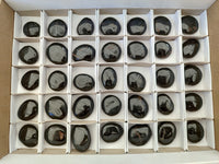 Polished Mini Black Tourmaline Free Forms x 35 From Madagascar