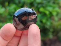 Polished Mini Black Tourmaline Free Forms x 35 From Madagascar