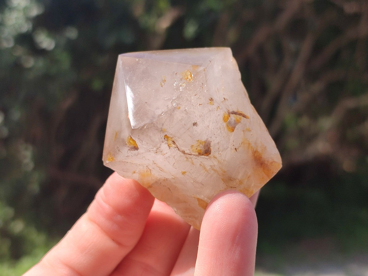 Polished Smokey Quartz Crystal Terminations x 13 From Madagascar