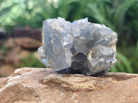 Natural Blue Mini Celestite Crystal Cluster Specimens x 40 From Sakoany, Madagascar