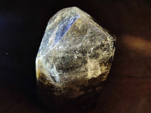 Polished Dark Smokey Marion Quartz Crystals x 2 From Madagascar - Toprock Gemstones and Minerals 