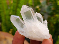 Natural Clear Quartz Clusters x 35 From Madagascar