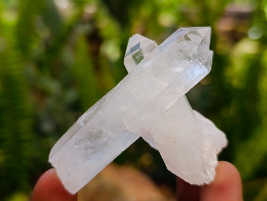 Natural Clear Quartz Clusters x 35 From Madagascar
