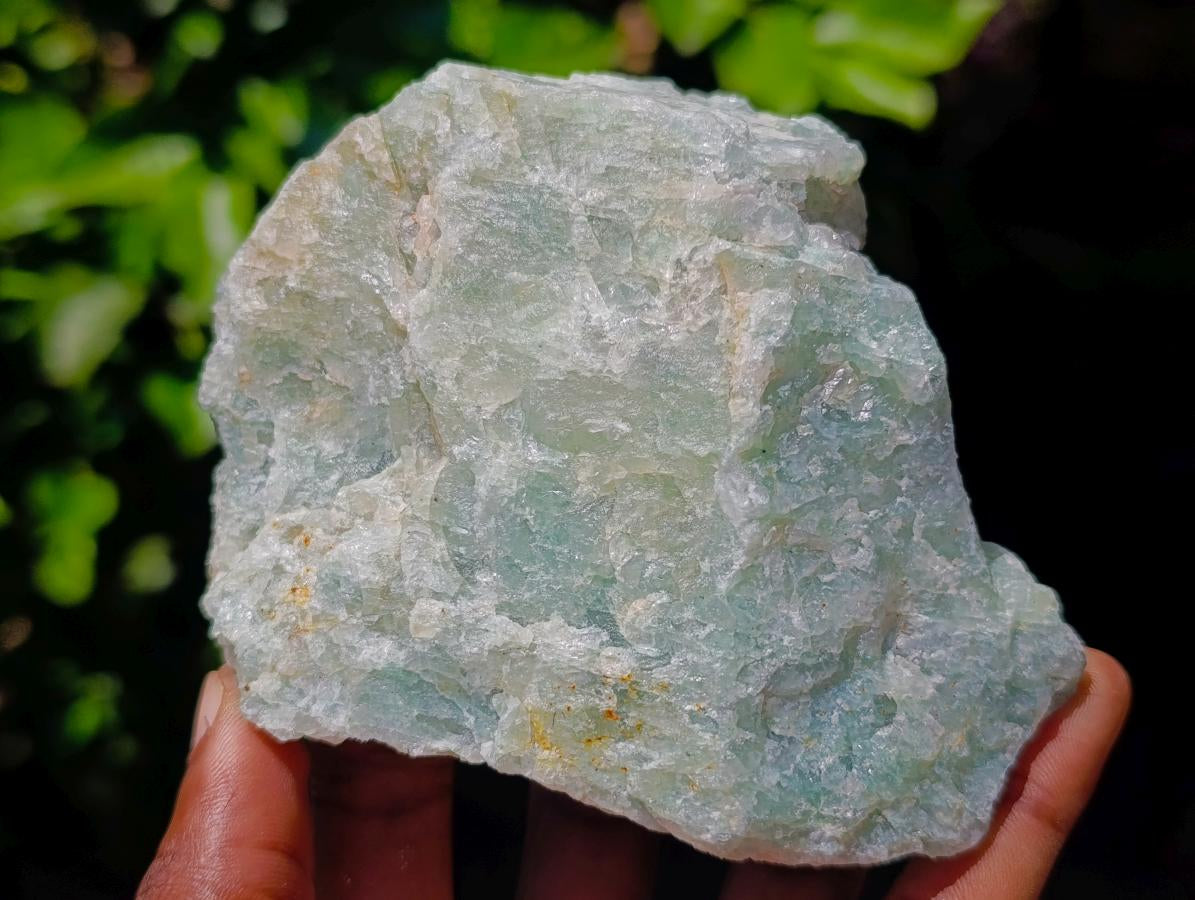 Natural Cobbed Aquamarine Specimens x 4 From Northern Cape, South Africa