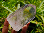 Polished Clear Quartz Crystals x 3 From Madagascar