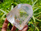 Polished Clear Quartz Crystals x 3 From Madagascar