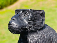 Hand Made Baboon Soapstone Carving x 1 From Zimbabwe