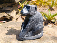 Hand Made Baboon Soapstone Carving x 1 From Zimbabwe